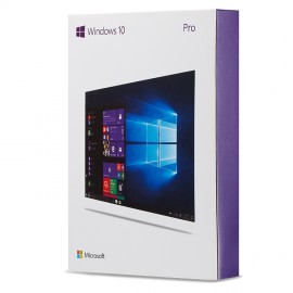 Microsoft Windows 10 Pro 64bit Retail Box - 3.0 Flash Drive USB - English Language